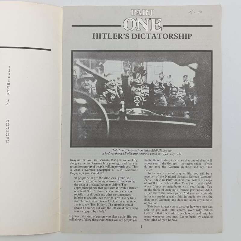 Hitler's Germany 1933-45 - Longman 20th Century History series - Josh Brooman