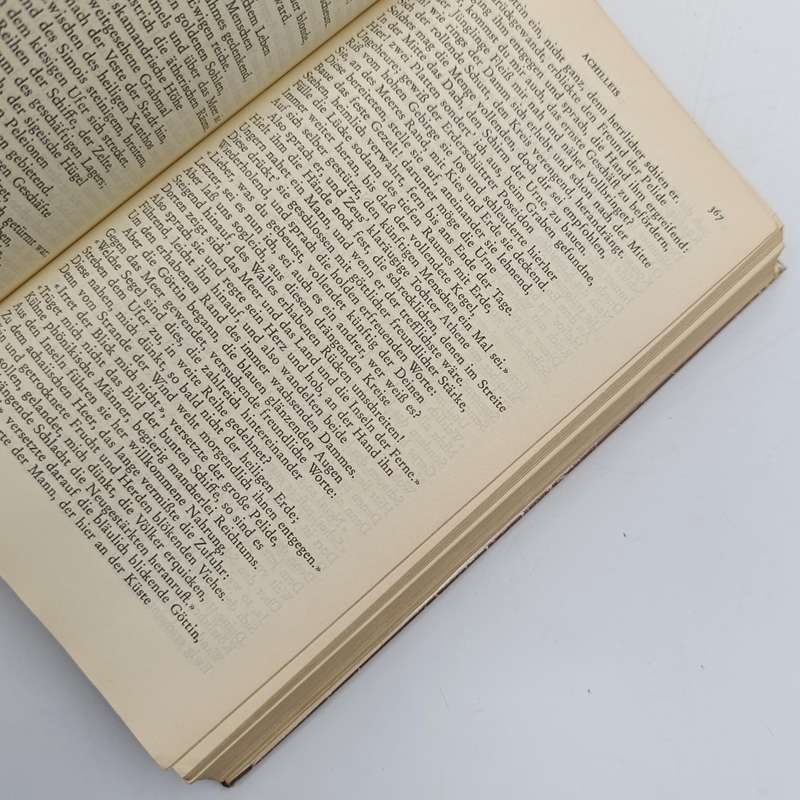 Set of John Wolfgang von Goethe Werke in Zwei Bänden - Volume 1 and 2 - German edition