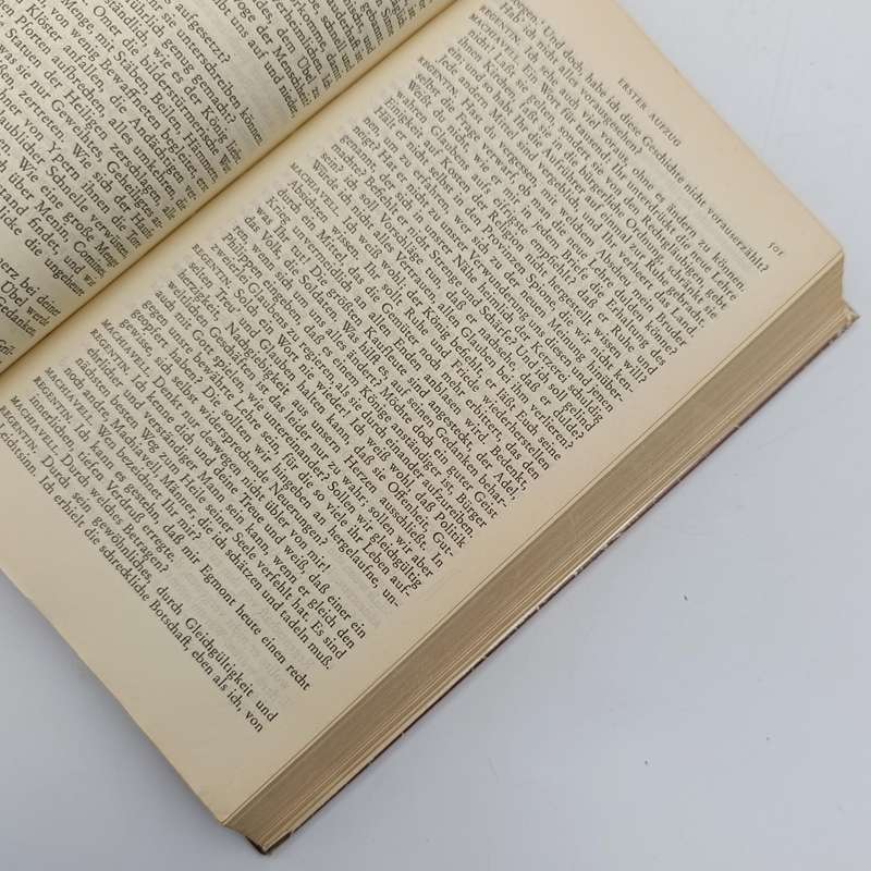 Set of John Wolfgang von Goethe Werke in Zwei Bänden - Volume 1 and 2 - German edition