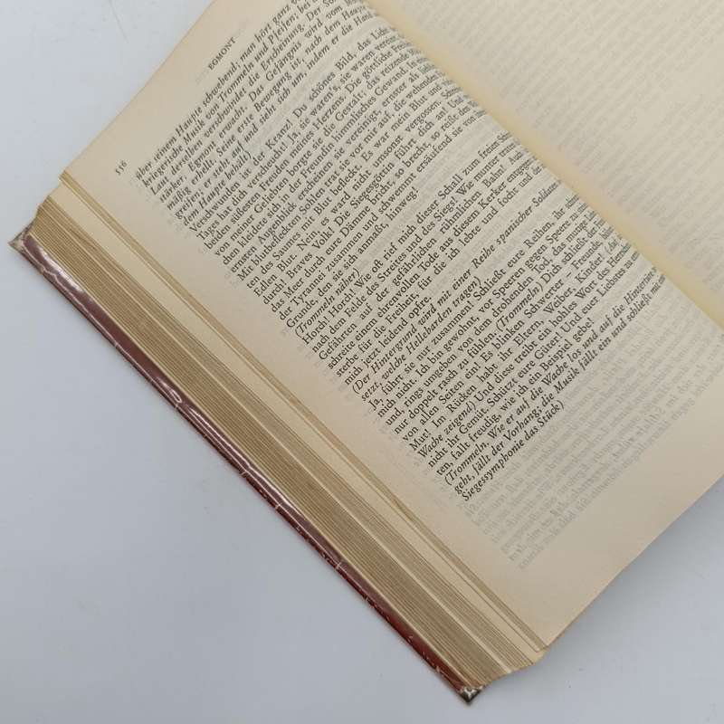 Set of John Wolfgang von Goethe Werke in Zwei Bänden - Volume 1 and 2 - German edition