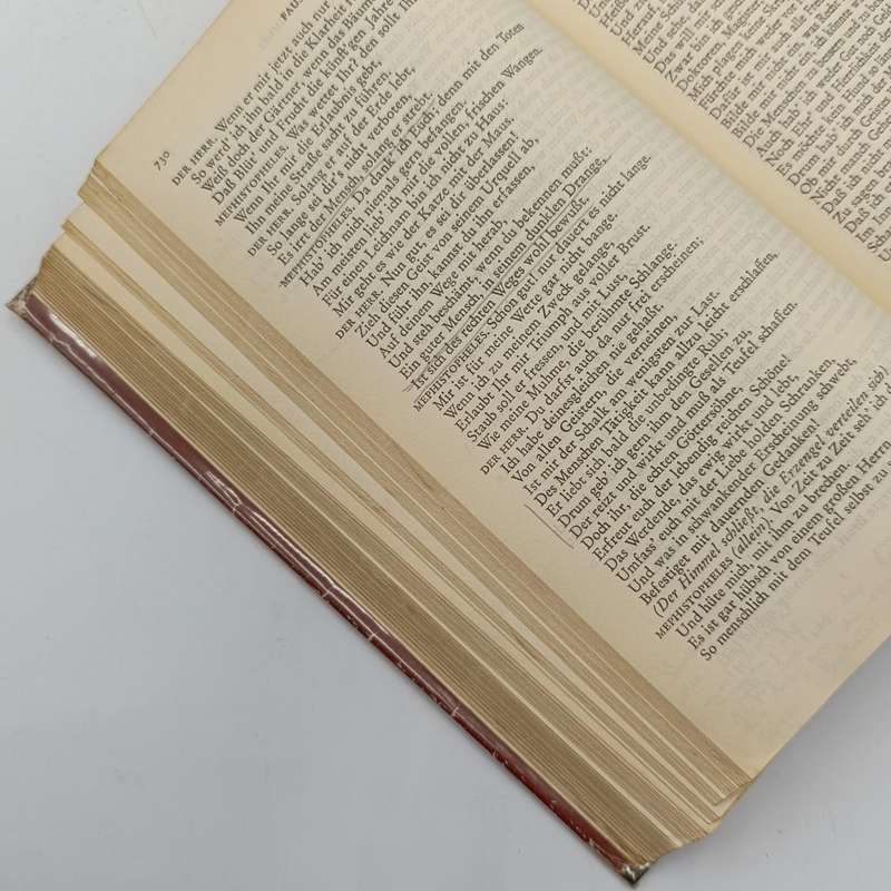 Set of John Wolfgang von Goethe Werke in Zwei Bänden - Volume 1 and 2 - German edition