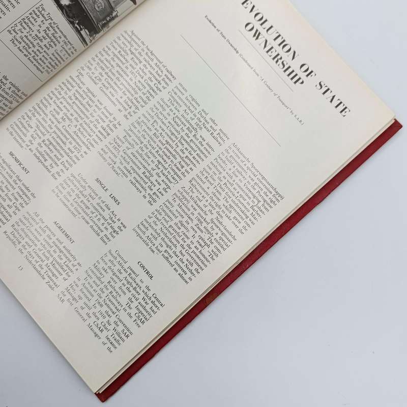 The Locomotives of the South African Railways by Bernanrd Zurnamer - some pages loose