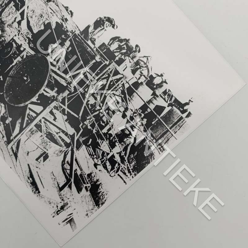 Antique photo reprint of mining at Kimberley Big hole