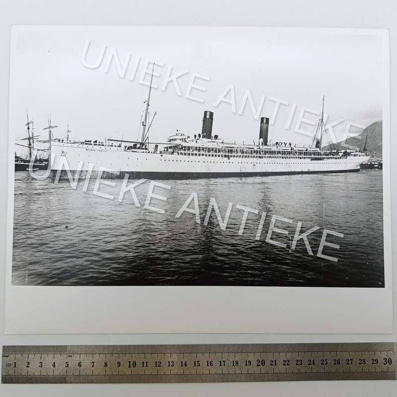 Antique photo reprint of Walmer castle in Cape Town Harbour
