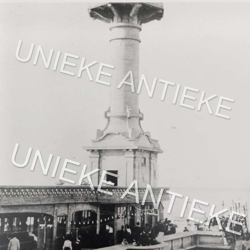 Antique photo reprint of Cape Town Pier