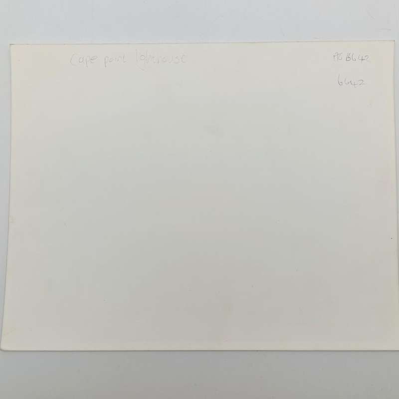Antique photo reprint of Cape Point Lighthouse