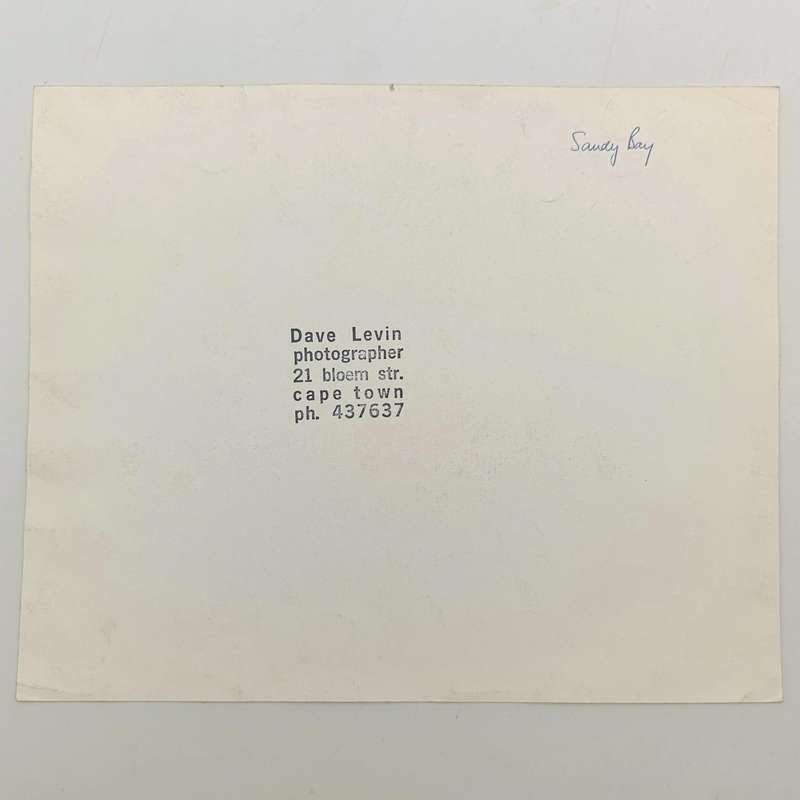 Original Vintage Dave Levin photo of Sandy Bay