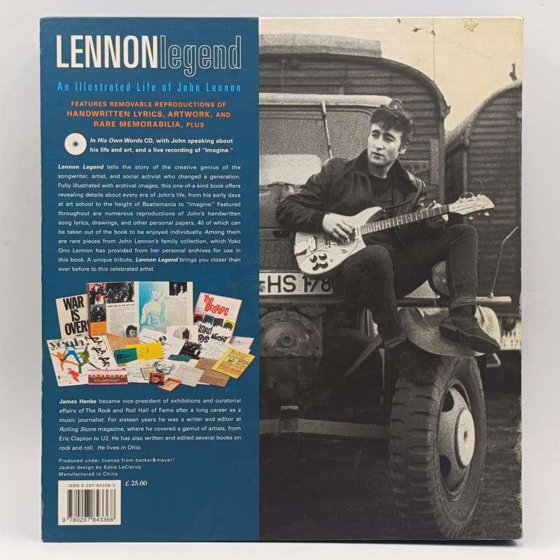 Lennon Legend - An Illustrated Life of John Lennon by James Henke
