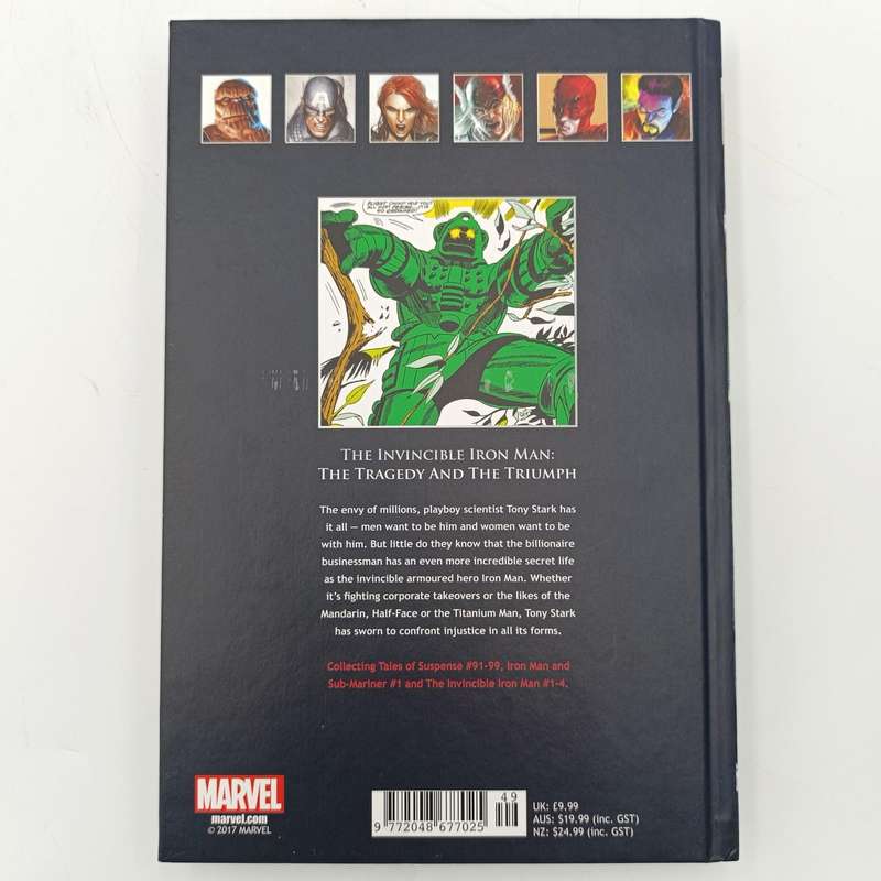 The Invincible Iron Man - The tragedy and the Triumph graphic novel 