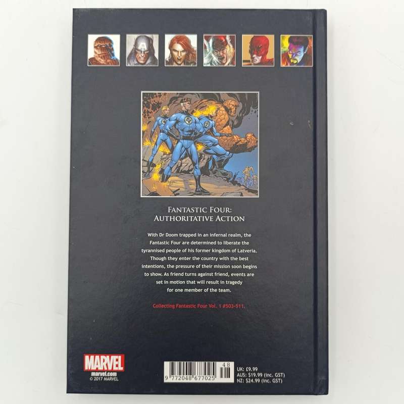 Marvel #71 Fantastic Four Authoritative Action graphic novel