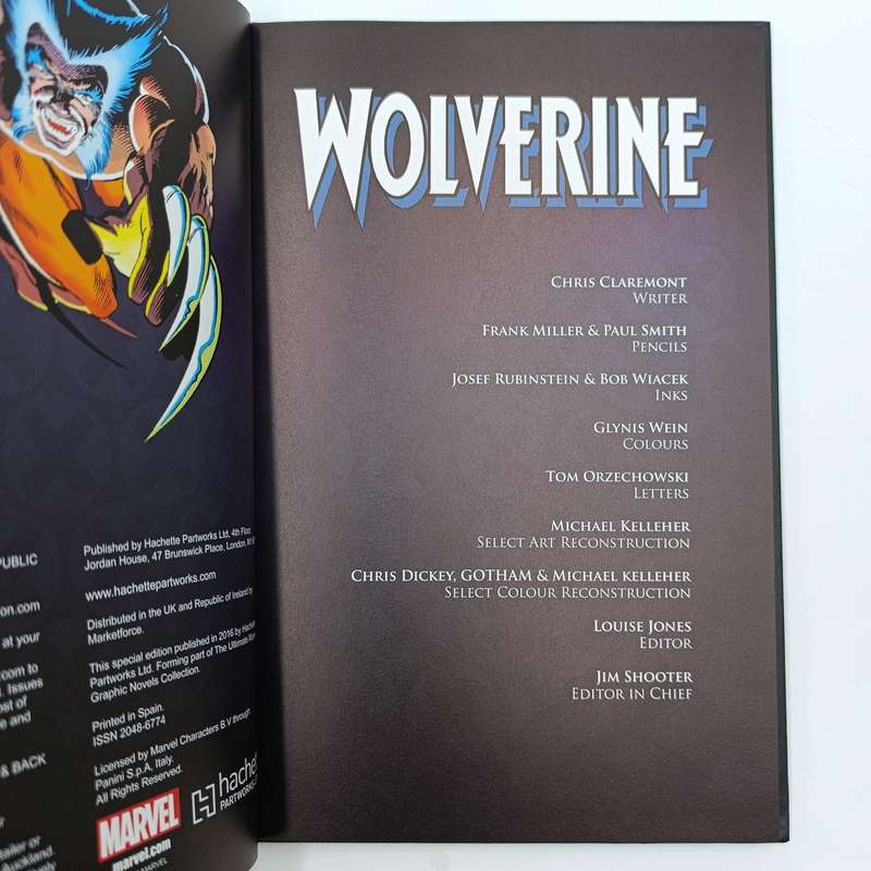 Marvel #44 Wolverine graphic novel