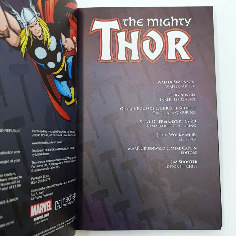 Marvel #45 Thor The Last Viking graphic novel