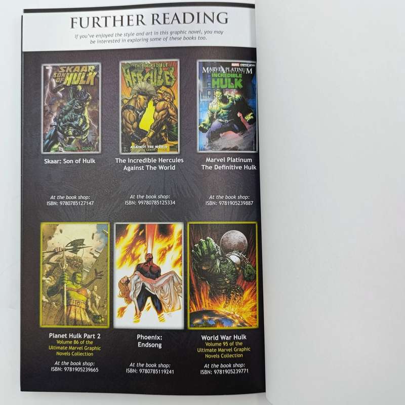 Marvel #85 The Incredible Hulk - Planet Hulk Part 1 graphic novel