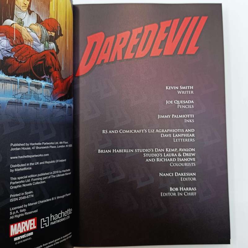 Marvel #57 Daredevil Guardian Devil graphic novel