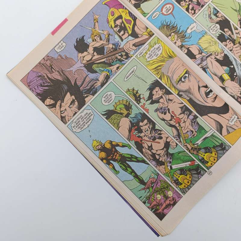 Lot of 3 vintage Aquaman comic books - 1991/1992 issues
