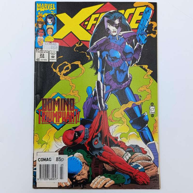 Lot of 6 vintage X-Force comics - #1, #23, #24, #35, #37, #49 - 1991/ 1995 issues