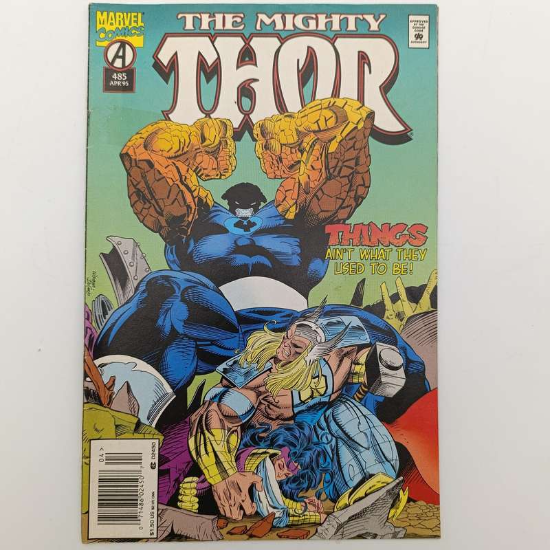 Lot of 5 The Mighty Thor comics - #456, 459, 460, 461, 585 - 1993/1995 issues