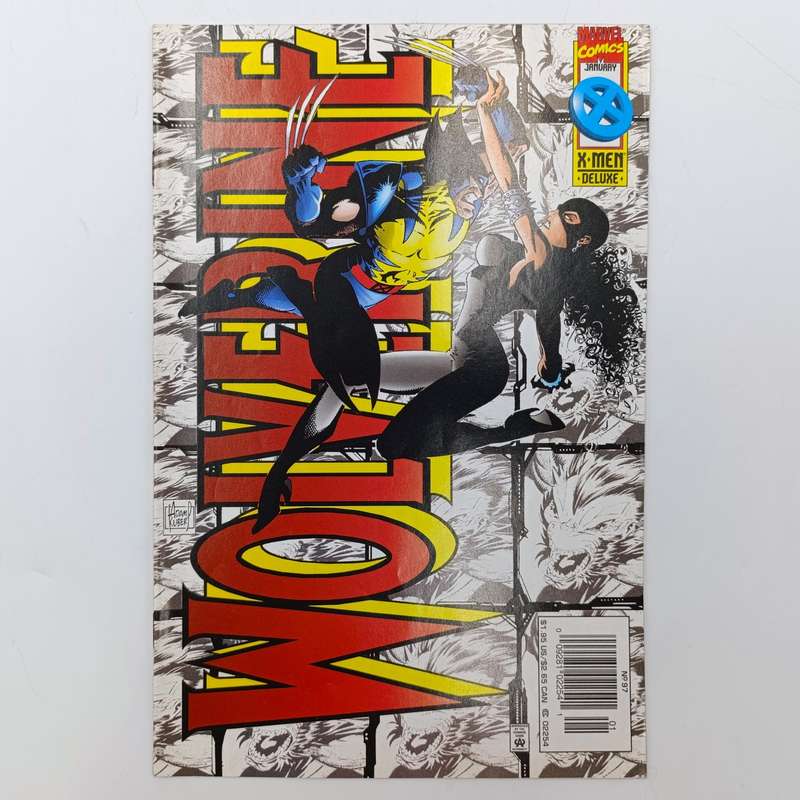 Lot of 4 vintage comics 1996 issues - Wolverine, Askanison, Generation X, DC versus Marvel