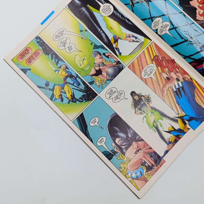 Lot of 4 vintage comics 1996 issues - Wolverine, Askanison, Generation X, DC versus Marvel