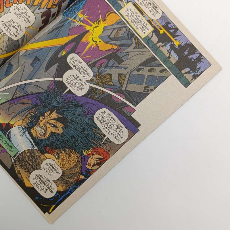 Lot of 3 vintage Marvel comics - 1995 SSouth African issue: Weapon X Wolverine 5,6 and 7