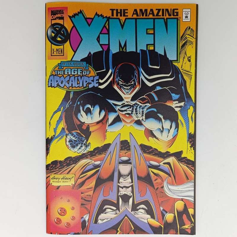 Lot of 3 vintage Marvel comics - 1995 South African issue: Gambit and the X-ternals 1 X-Men 7 X-Men