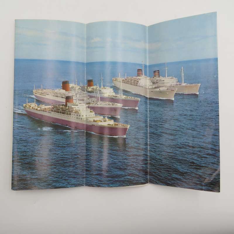 Union-Castle SAFMarine 1972 - 1973 Fares and Sailing brochure