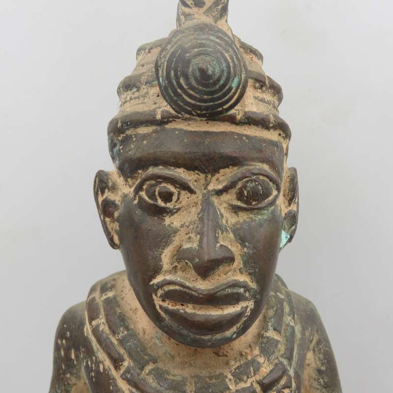 North African bronze sculpture