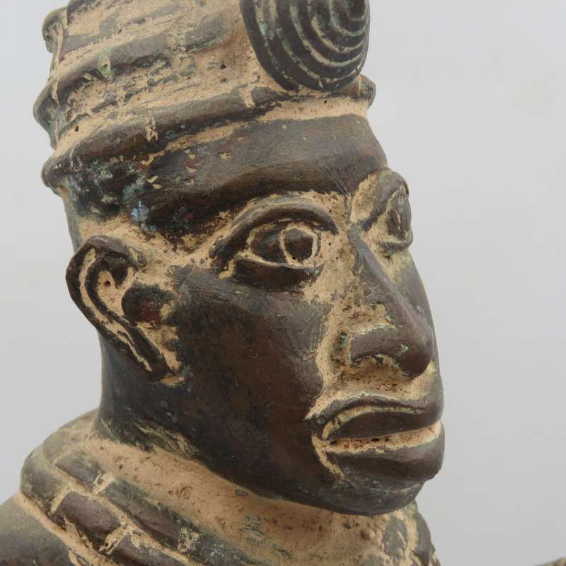 North African bronze sculpture