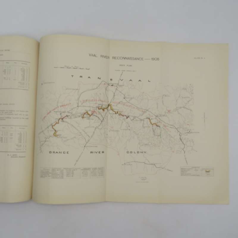 1905 Transvaal Irrigation and Water Supply department Report on the Reconnaissance of the Vaal River