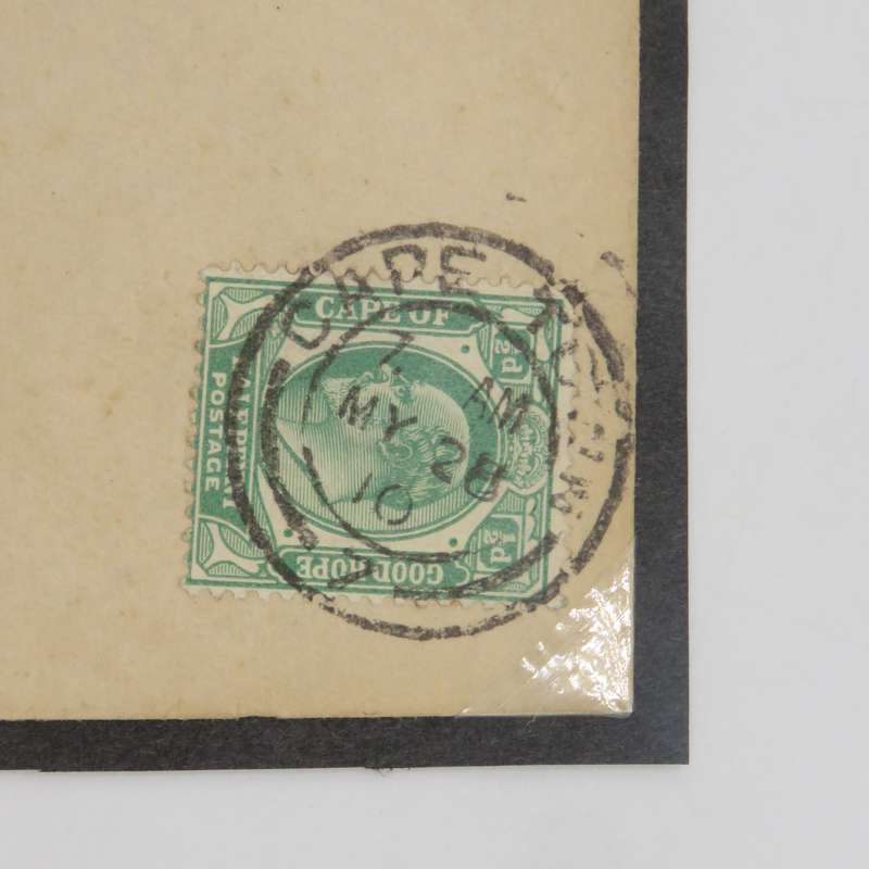 Pair of Envelopes Cape Town to the Brooklyn Hotel in Dorp St. Both with Double Circle dated cancel