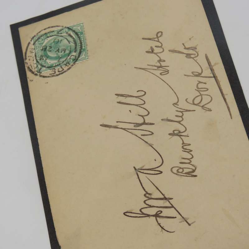 Pair of Envelopes Cape Town to the Brooklyn Hotel in Dorp St. Both with Double Circle dated cancel
