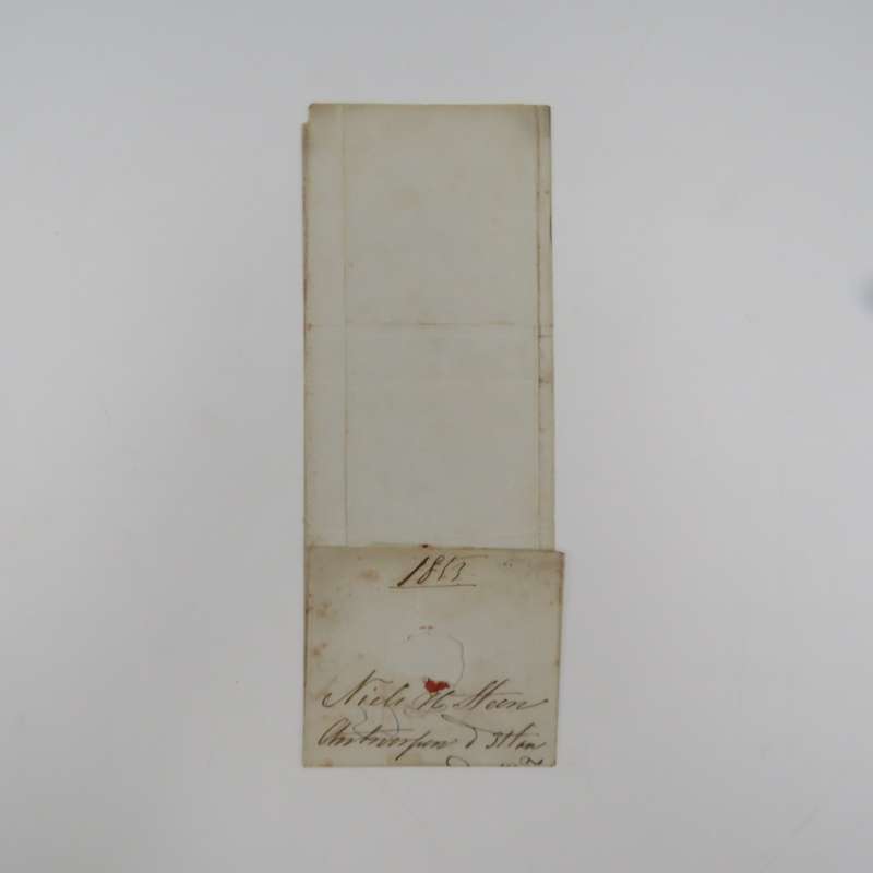 1853 Cover from Antwerp to Elsinore (Denmark) forwarded through the Danish Post Office in Hamburg.