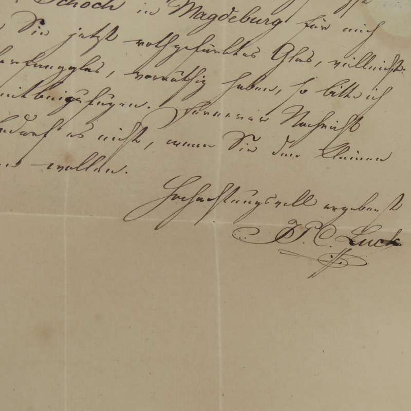 1836 Letter from Hamburg to Ober Zwislaw forwarded through the Thurn & Taxi's Postal Administration
