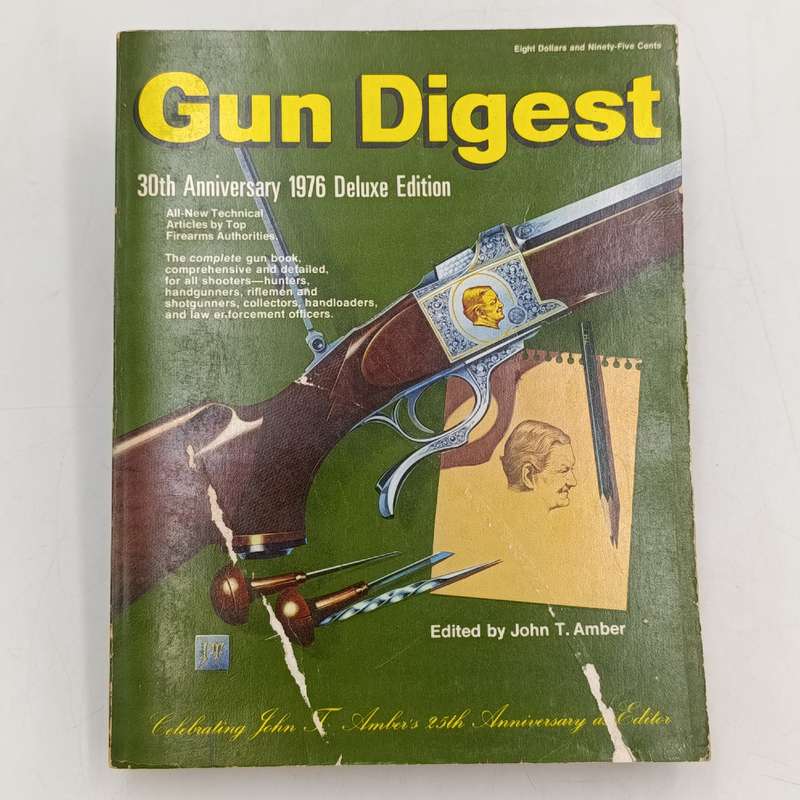 1976 Deluxe Edition Gun Digest - John Amber