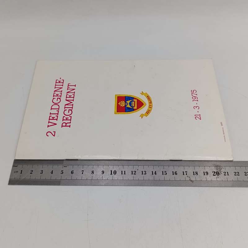 SADF 2 Field Engineer regiment 1975 booklet