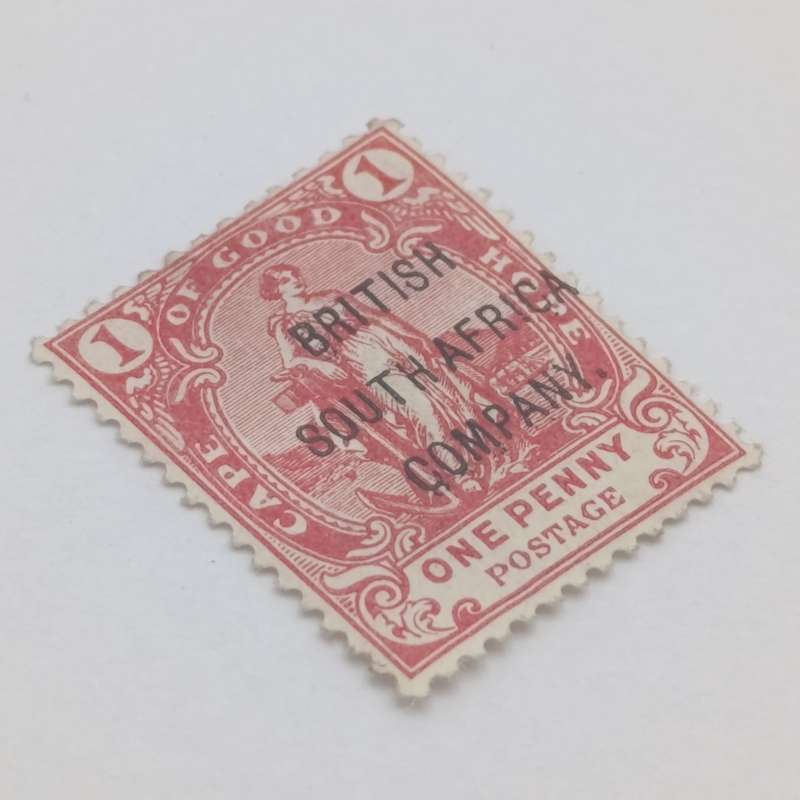 BSA Company SACC 52 mint hinged - overstamp to the right