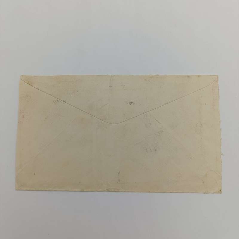 Air Mail cover from Port Elizabeth to Cape Town 16 February 1933 with Port Elizabeth roller