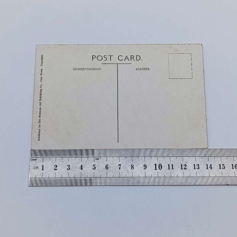 Postcard unused with picture of Beach Rd Strand - In front of white House Hotel