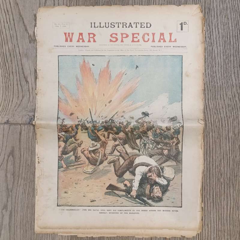 Boer War Illustrated War Special newspaper dated 7 February 1900 No.12 Vol.1