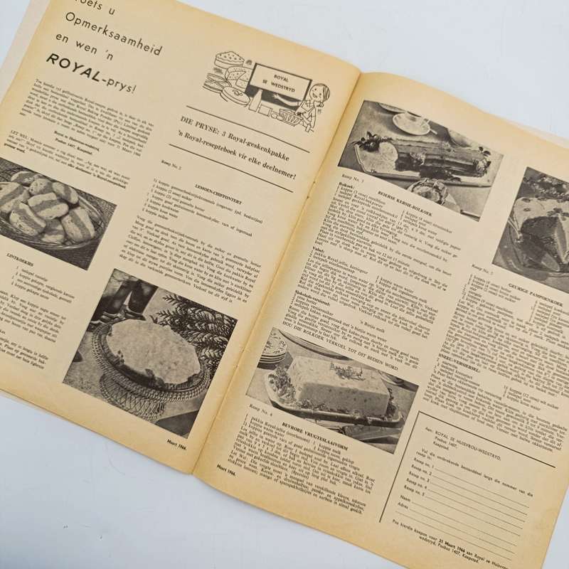 Vintage Huisvrou magazine - March 1966 issue