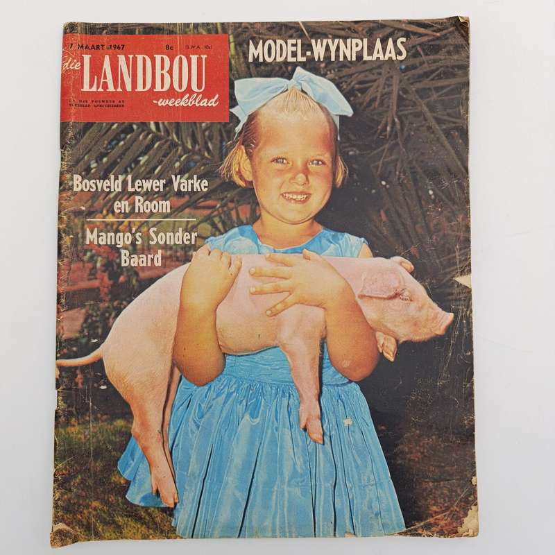 Vintage Landbou Weekblad - 1967 March 7th issue