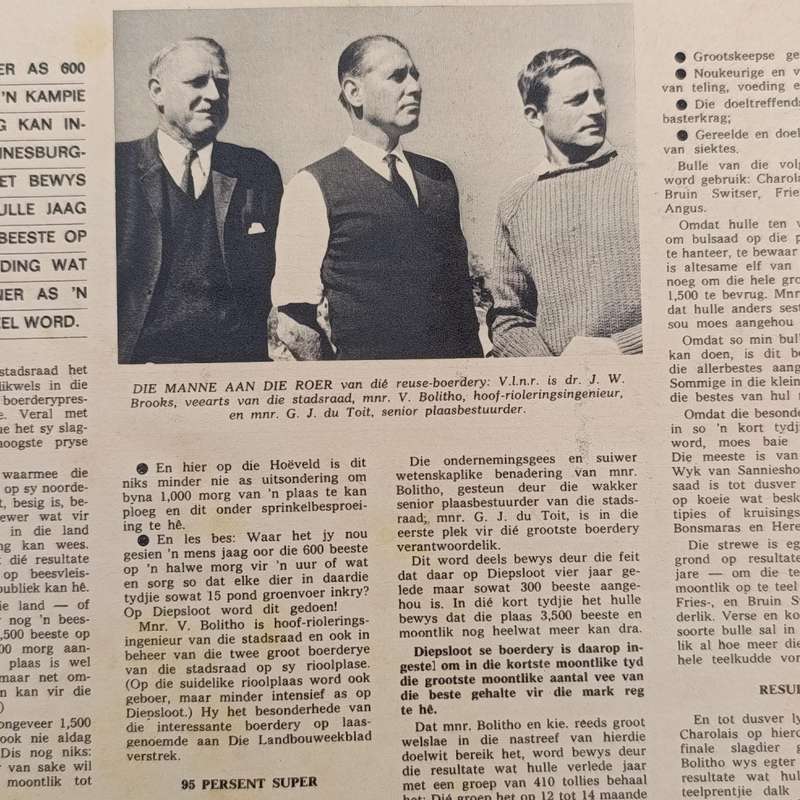 Vintage landbou weekblad - 1966 September 6th issue