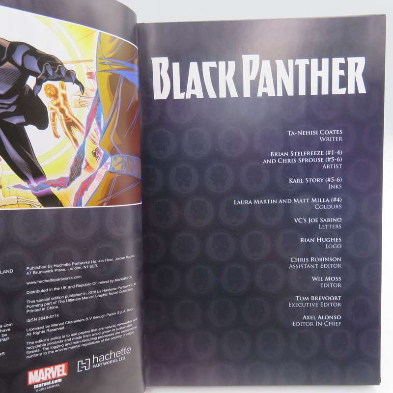 Marvel #130 Black Panther - A Nation under our feet Part one graphic novel