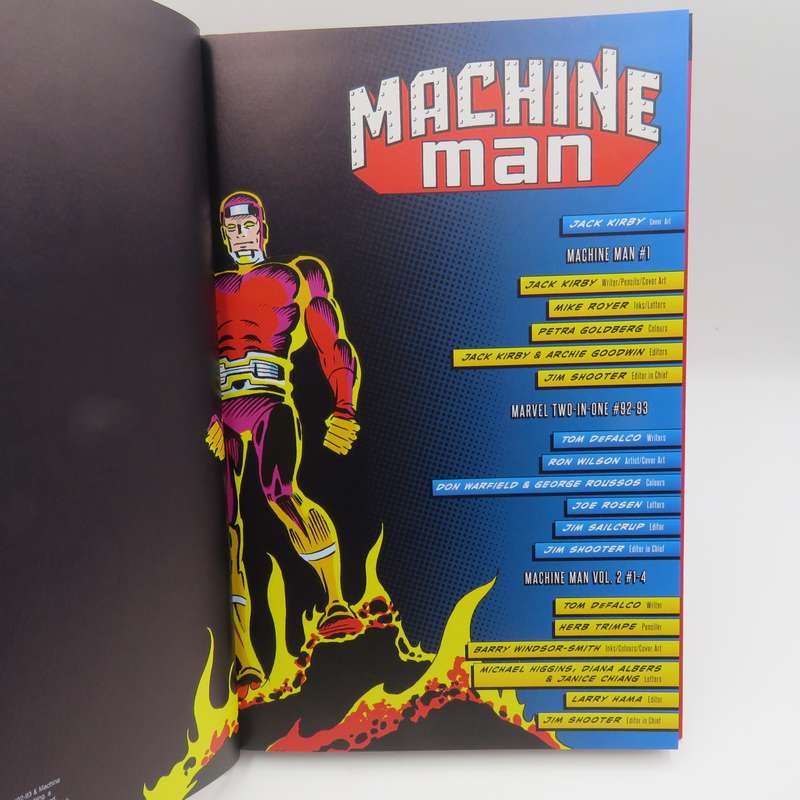 Marvel #68 Machine Man graphic novel
