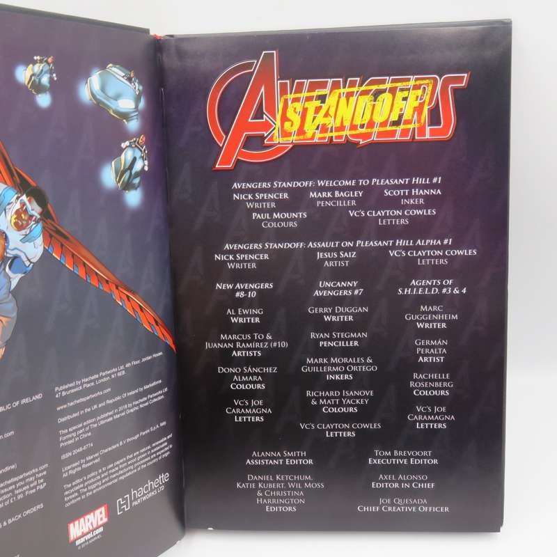 Marvel #126 Avengers Standoff Part one graphic novel
