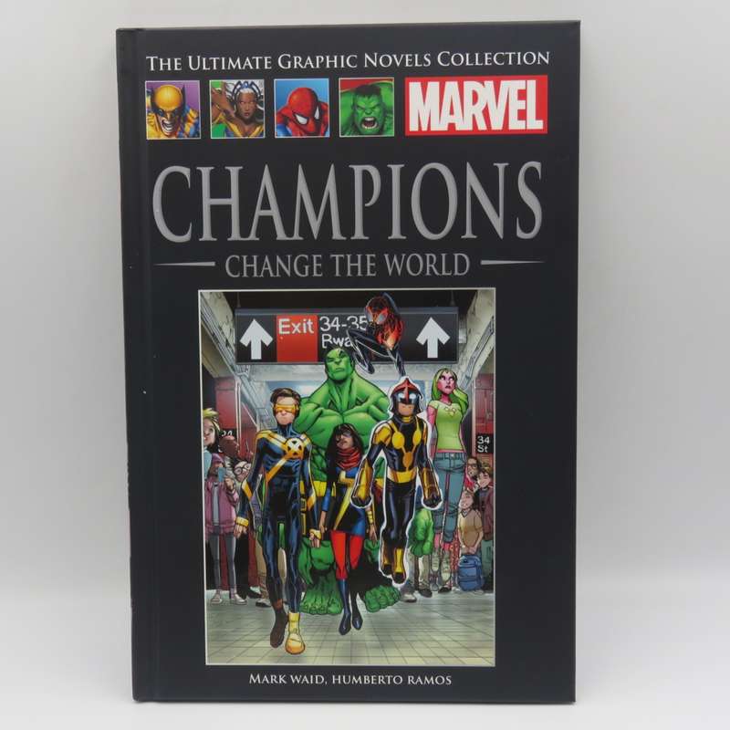 Marvel #143 Champions change the world graphic novel
