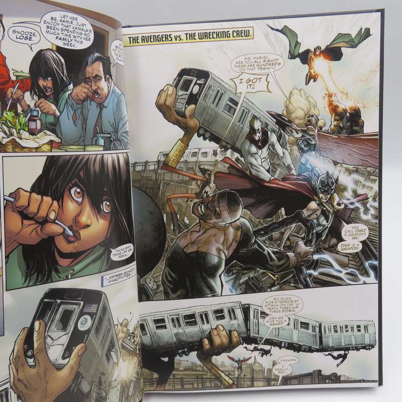 Marvel #143 Champions change the world graphic novel