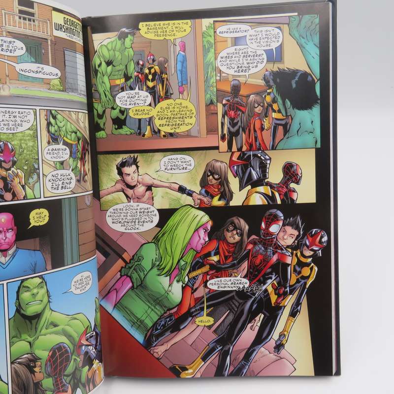 Marvel #143 Champions change the world graphic novel
