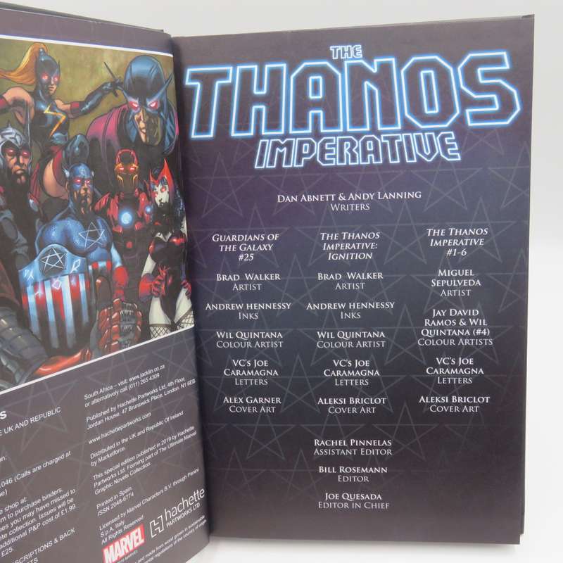 Marvel #194 The Thanos Imperative graphic novel