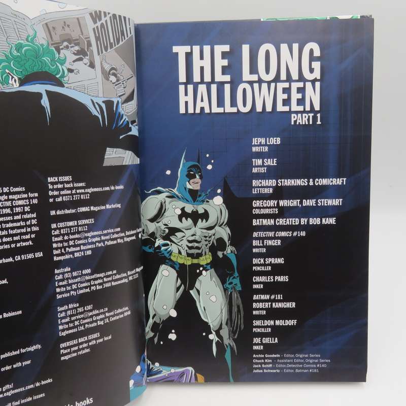 DC Comics #17 Batman - The long Halloween Part 1 graphic novel